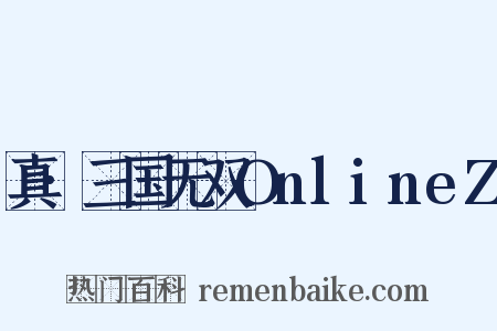 真·三国无双OnlineZ是什么意思的图片